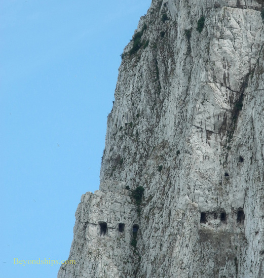 North Face of the Rock of Gibraltar