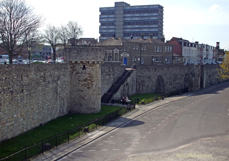 Southampton, England, city walls