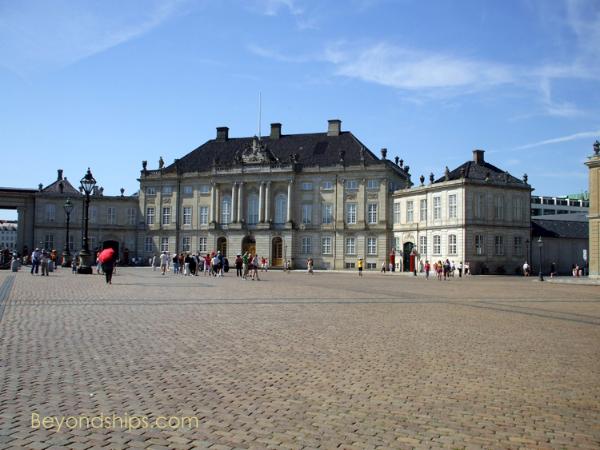 Amalienborg Palace, Copenhagen, Denmark